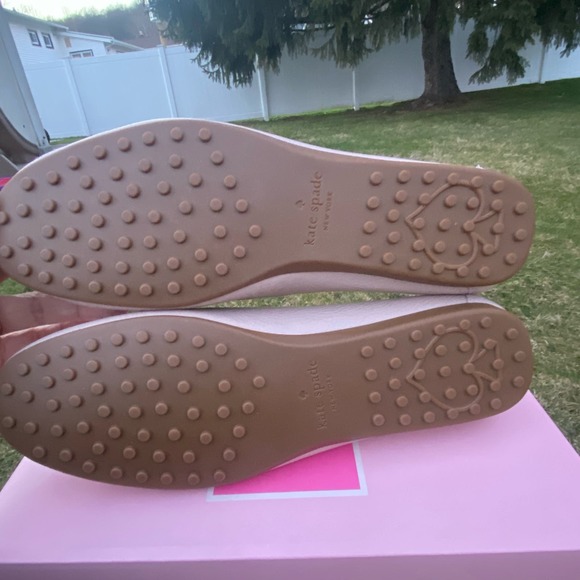 NWT/NIB Kate Spade New York Women's Cheshire Loafer Shoes PALE VELLUM Pink (9) - Picture 10 of 11